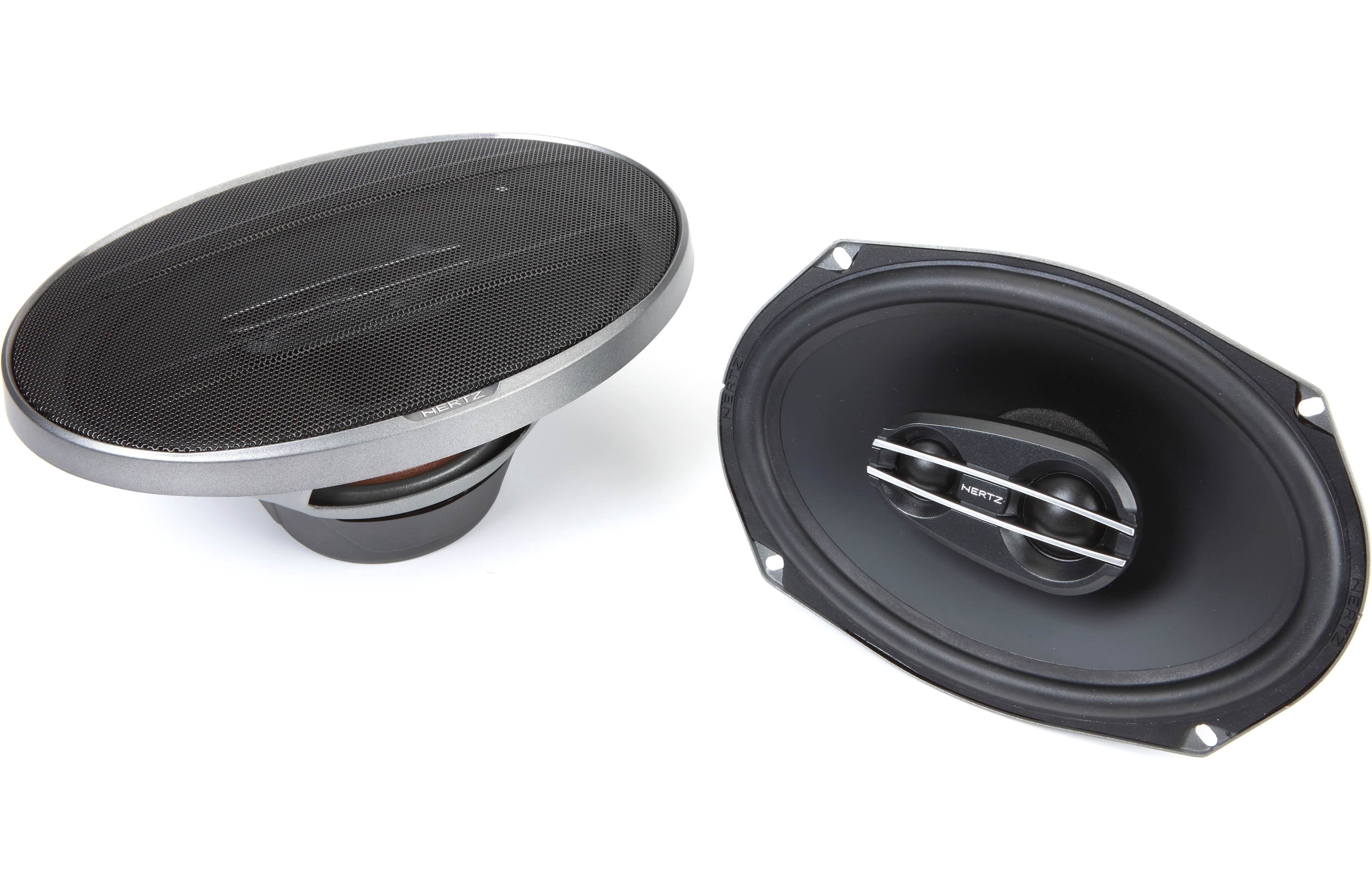 Hertz CPX 690 PRO Cento Series 6x9 Coaxial Car Speakers with Grill - High Performance 2-Way Audio System for Cars, Trucks & SUVs - Perfect for Upgrading Factory Sound System & Enhancing Music Experience