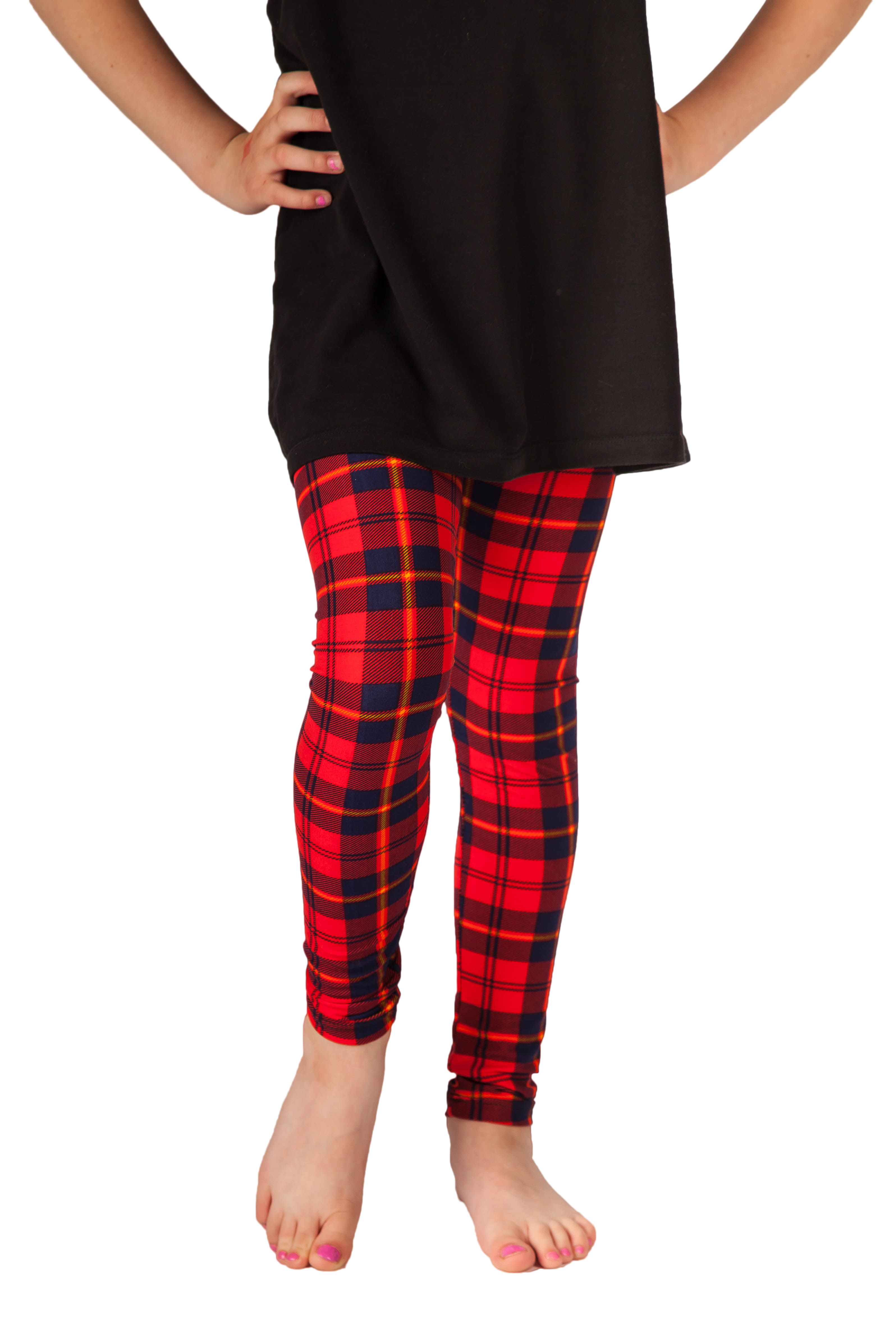 Tartan Three Kids S/M - Stylish and Comfortable Kids' Clothing for School, Play, and Everyday Wear
