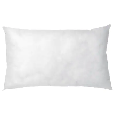 45x35cm Feather Pillow Insert - Soft & Fluffy Down Alternative Cushion Filler for Sofa, Bed, Chair - Perfect for Home Decor & Comfort