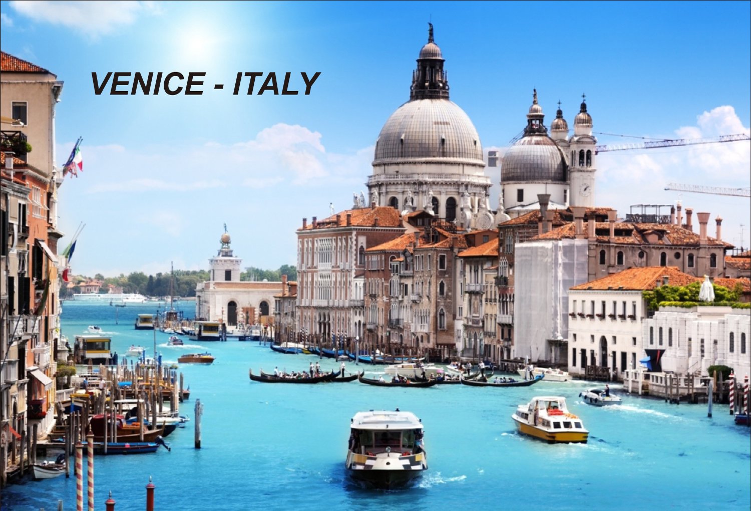 12-Pack Venice Themed Italy Italian Fridge Magnets - Perfect for Refrigerator Decor, Travel Souvenirs & Gift Giving