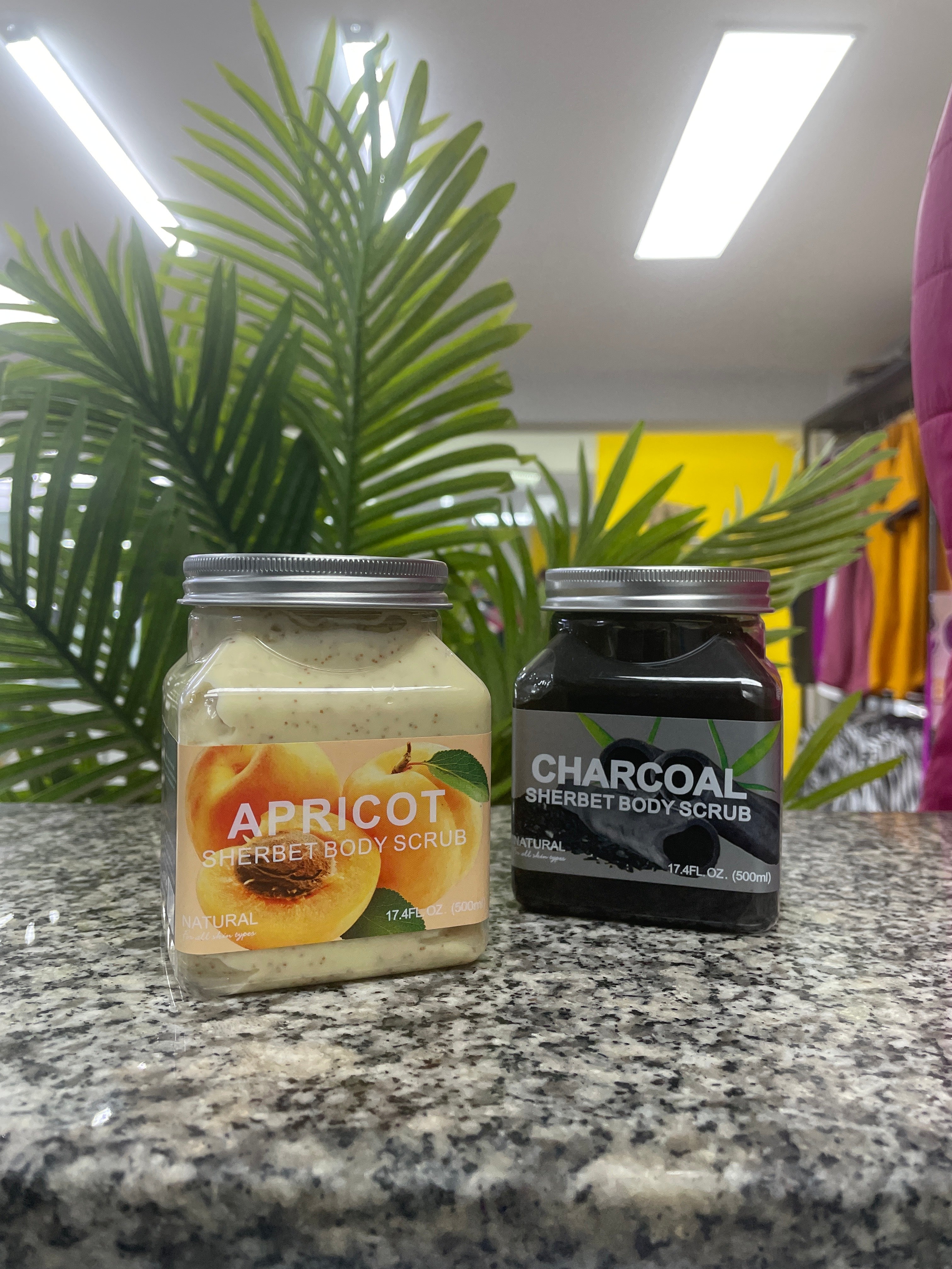 Exfoliating Sherbet Body Scrub 500ml - Gentle Skin Polish for Smooth & Glowing Skin | Perfect for Spa Day & Self-Care Routine