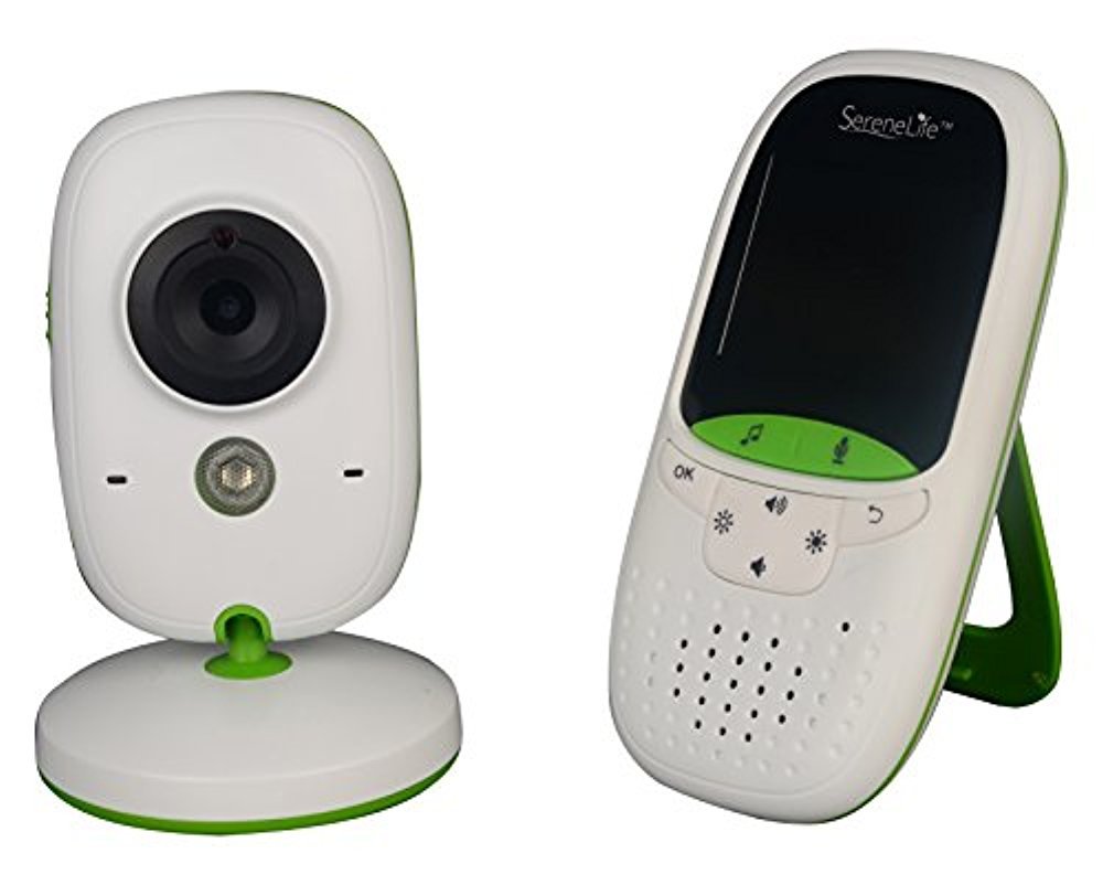 SereneLife SLBCAM10 Video Baby Monitor with 2