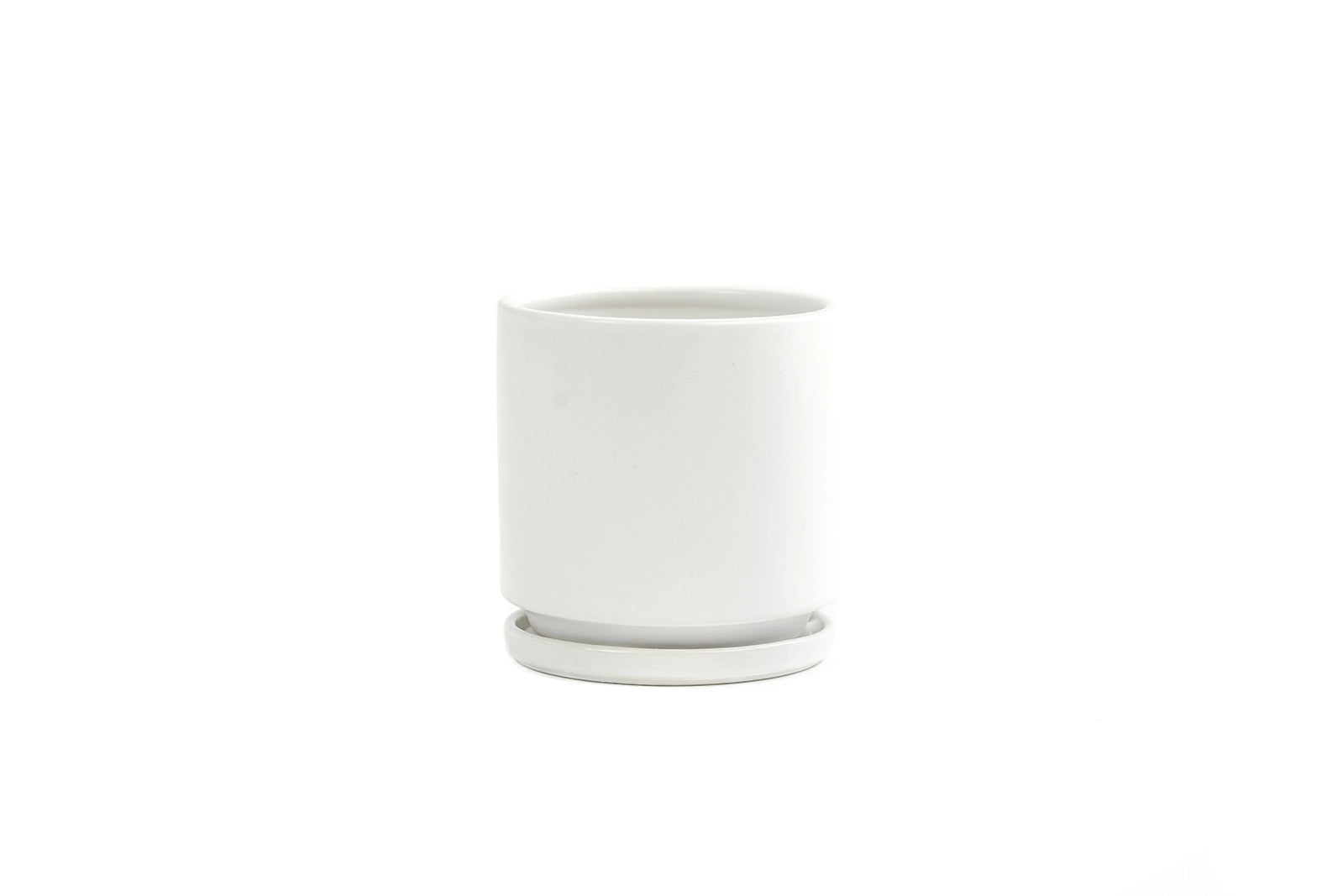 6 Inch White Cylinder Vase - Perfect for Home Decor, Wedding Centerpieces, and Floral Arrangements