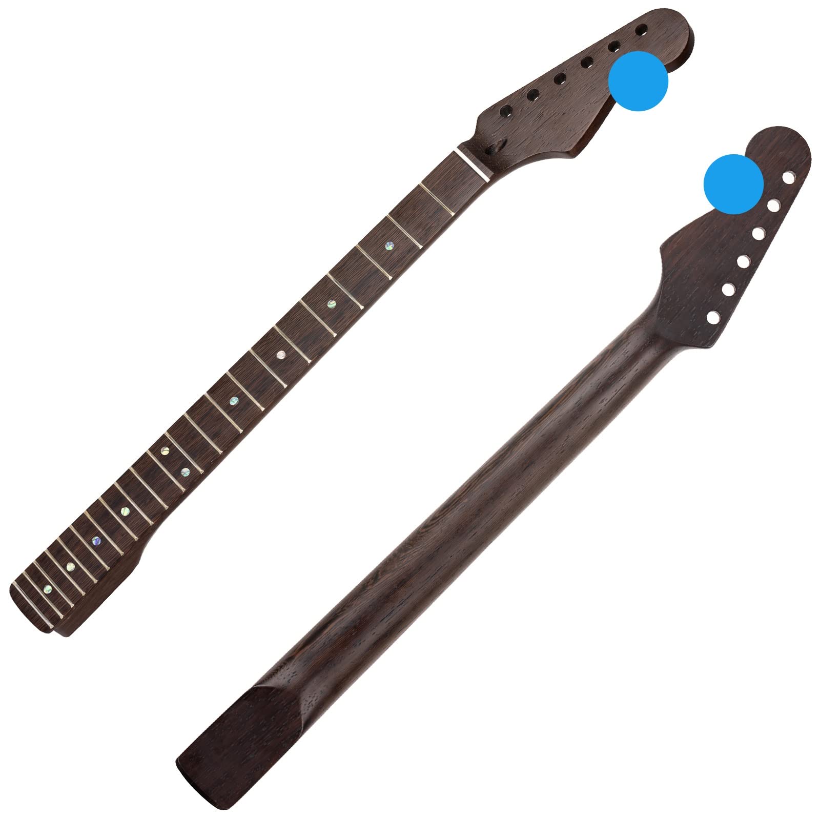 22-Fret Star Wenge Electric Guitar Neck with 14