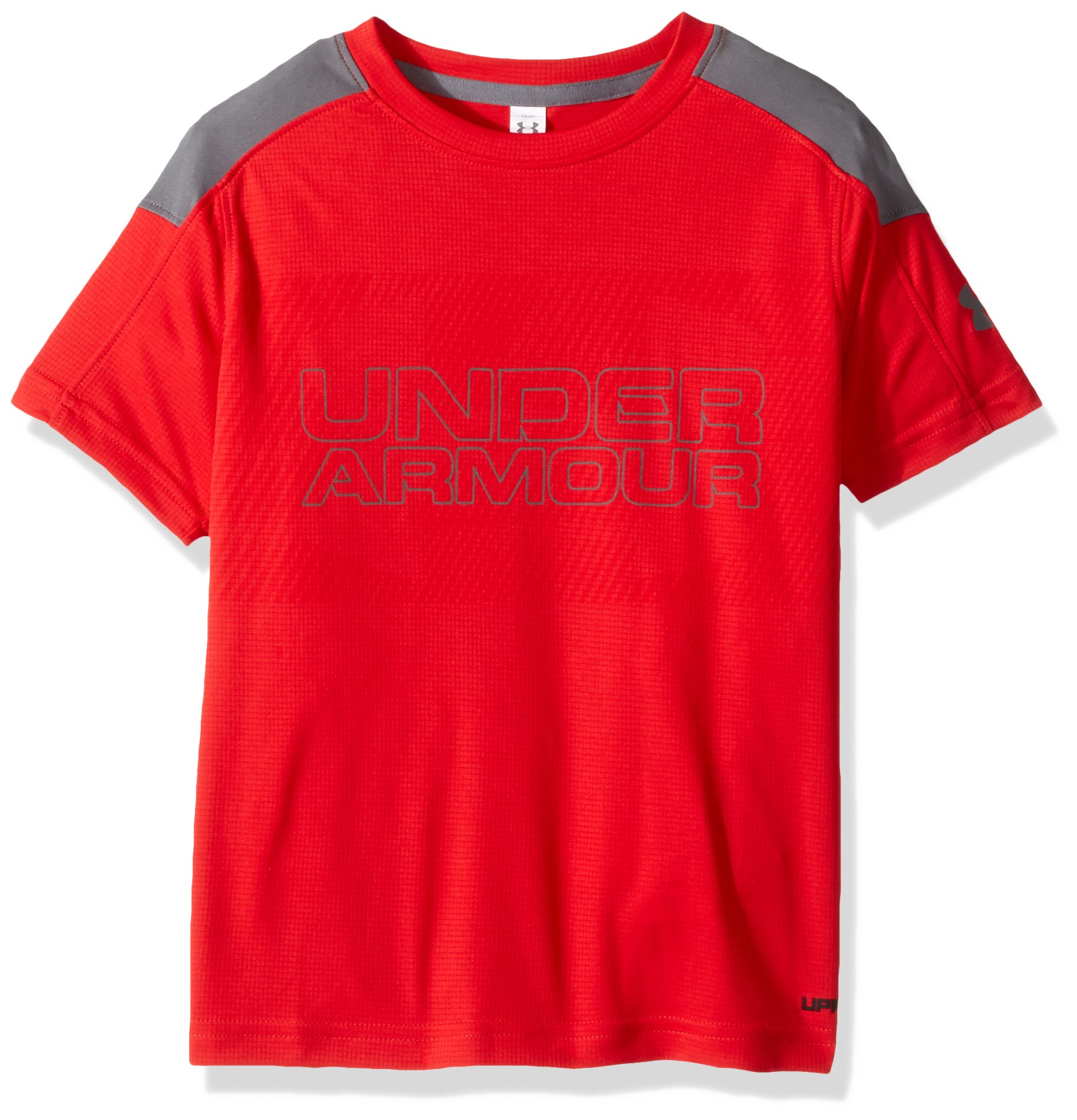 Under Armour Boys' Activate Short Sleeve T-Shirt - Moisture Wicking Athletic Tee for Sports & Active Play | Gym, Running, Basketball, and Everyday Wear