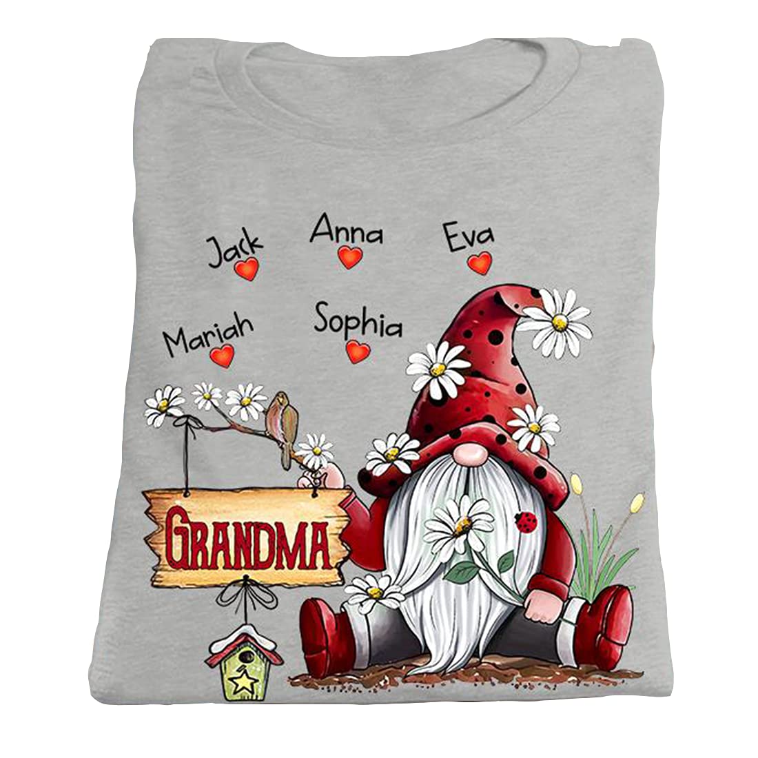 Grandpa Cotton Knit T-Shirts for Men & Women - Soft Short Sleeve Casual Tees - Perfect for Family Outings, Weekend Relaxation and Everyday Wear