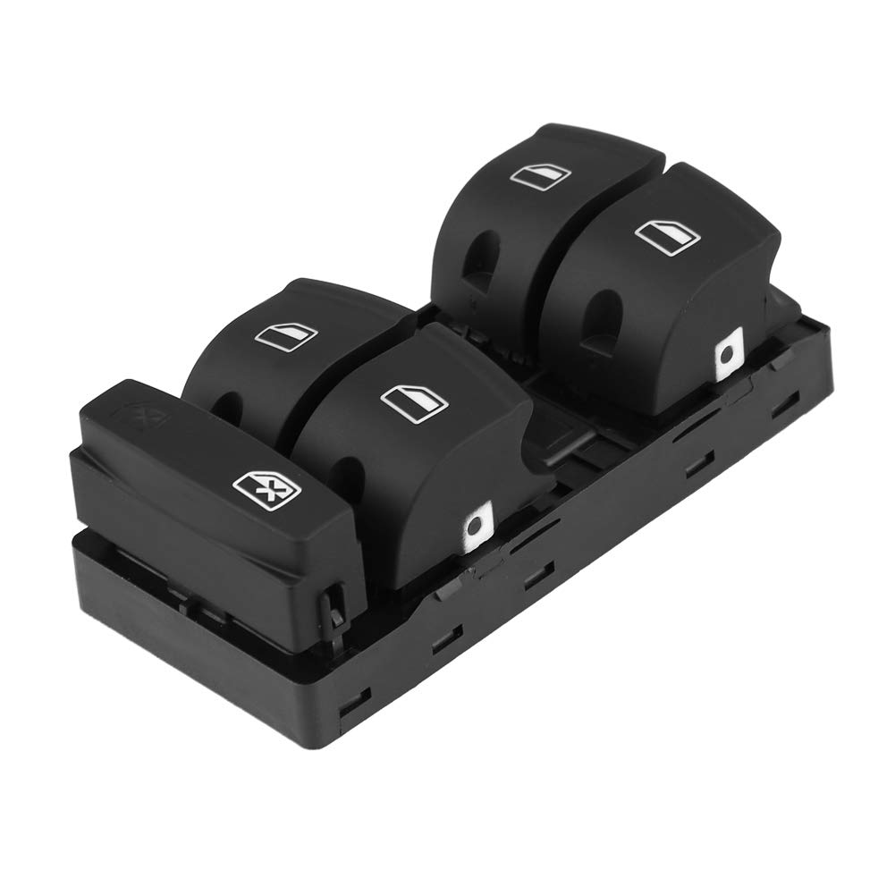 4F0959851F Electric Power Window Switch Control Button for Audi A3 S3 A6 S6 C6 Q7 - Replacement Car Window Master Switch - Perfect for Smooth Window Operation & Vehicle Maintenance