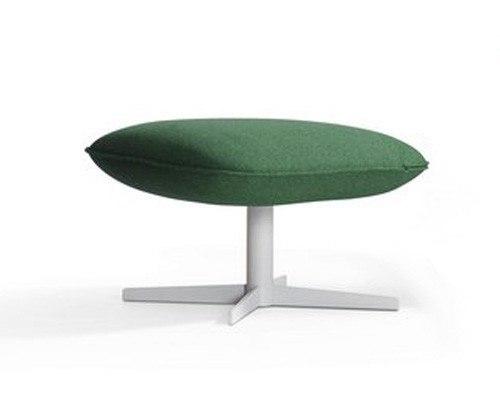 Kalm Footstool by Artifort - Modern Ottoman Stool with Wooden Legs | Comfortable Footrest for Living Room, Bedroom & Office