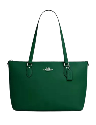 Coach Gallery Tote Bag for Women - Genuine Leather Handbag with Shoulder Strap - Perfect for Work, Travel & Everyday Use