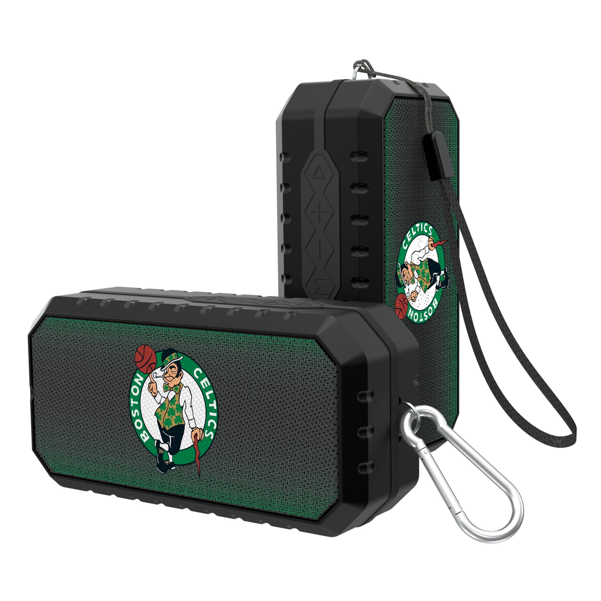 Boston Celtics Themed Bluetooth Speaker with Premium Linen Finish - Portable Wireless Speaker for Home, Office & Outdoor Use - Perfect Celtics Gift for NBA Fans