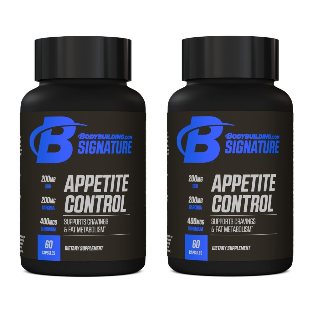 2 for 1 Bodybuilding.com Signature Appetite Control Supplement - 120 Capsules Total | Supports Weight Management & Fitness Goals