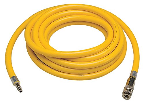 25 ft Airline Hose - Durable Polyvinyl/Polyester Material for Air Compressors, Pneumatic Tools & Industrial Applications