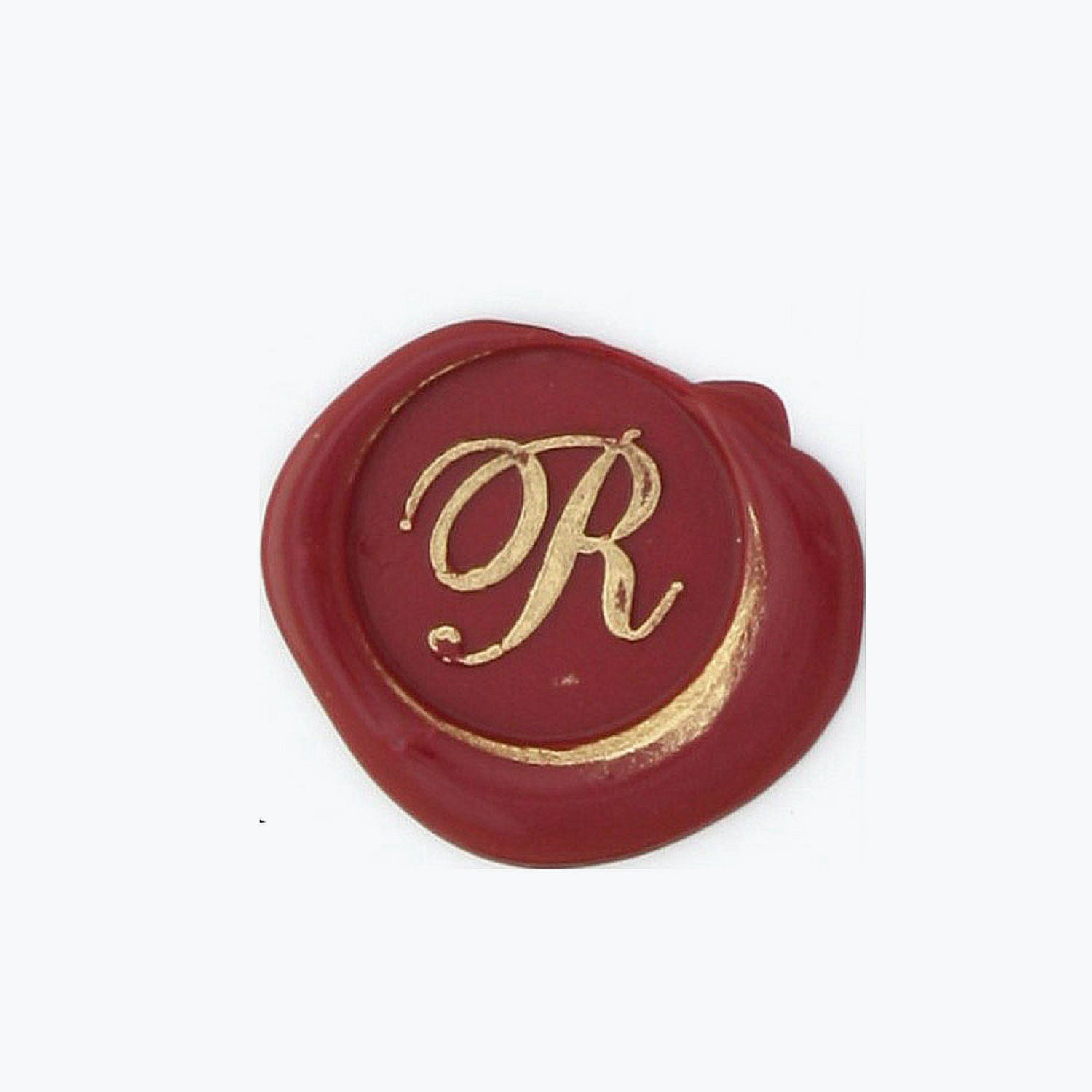 Bortoletti Bronze Initial Letter Cursive R - Elegant Monogram for Home Decor, Wedding Gifts & Personalized Jewelry