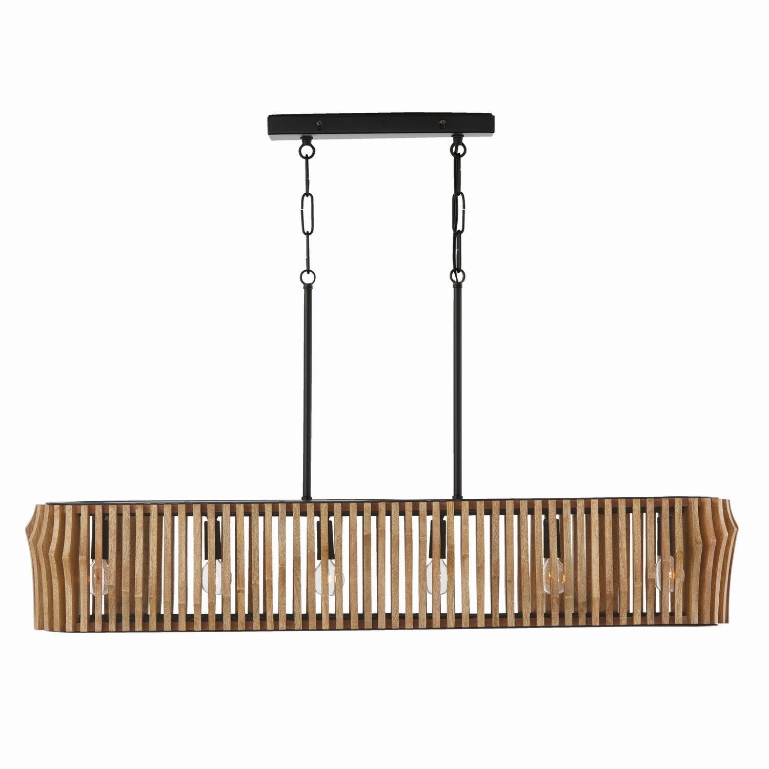 Capital Lighting 6-Light Modern Island Pendant - Stylish Kitchen Lighting Fixture for Dining Room & Bar Counter