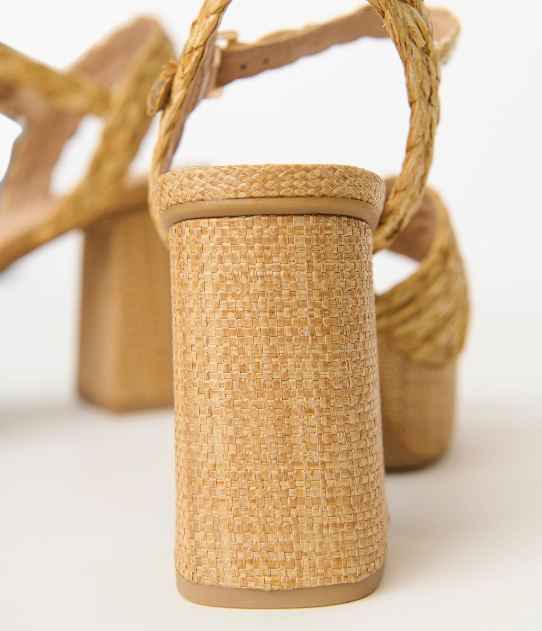 Stylish Raffia Teacup Platform Heels for Women - Comfortable Summer Wedge Sandals for Beach, Wedding & Party Outfits