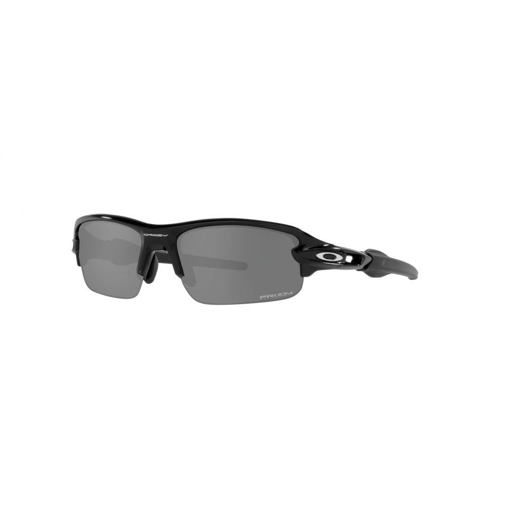 Oakley Youth Sun Flak XXS Sunglasses - Polished Black Frame with Prizm Black Lenses (Model 0OJ9008 900805) - Perfect for Kids Outdoor Sports & Summer Activities