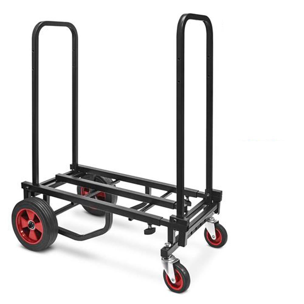 Adjustable Equipment Cart - Heavy Duty Utility Cart with Wheels for Workshop, Garage, and Warehouse Use