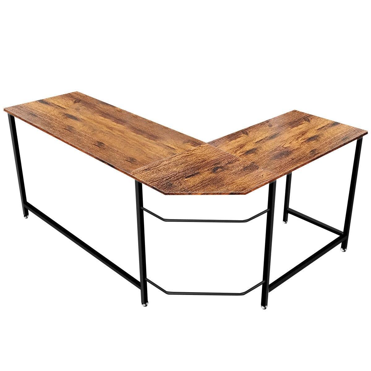 50'' L-Shaped Gaming Desk Corner Computer Workstation - Ergonomic Office Desk for PC, Laptop & Study | Perfect for Home Office, Gaming Setup & Workspace