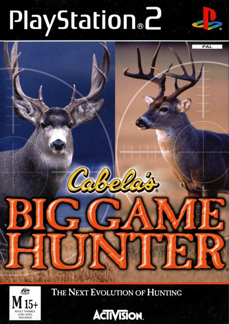 Cabela's Big Game Hunter - PlayStation 2 PS2 Video Game (PAL Version) - Action Hunting Adventure for Outdoor Enthusiasts & Retro Gamers