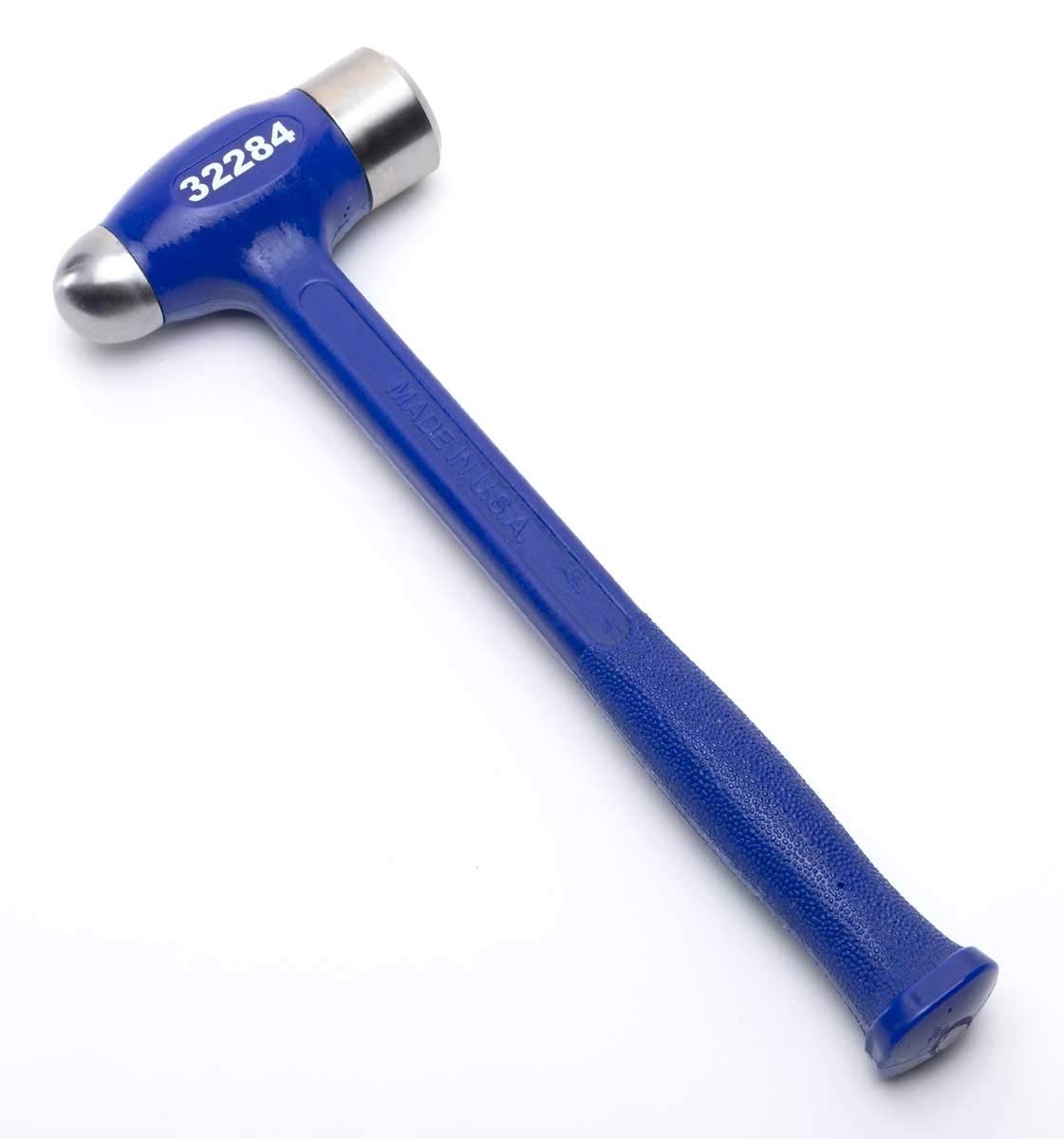 Eastwood 47 oz Ball Pein & Flat Face Dead Blow Hammer - Durable Polyurethane Coating with Steel Core - Ideal for Auto Repair, Metalworking, and DIY Projects