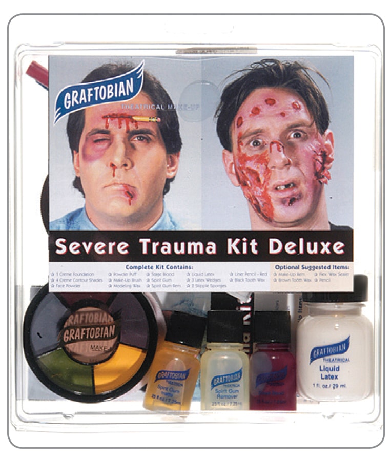 Deluxe Severe Trauma First Aid Kit - Emergency Medical Supplies for Wounds, Burns & Injuries - Perfect for Home, Car, Camping & Outdoor Adventures