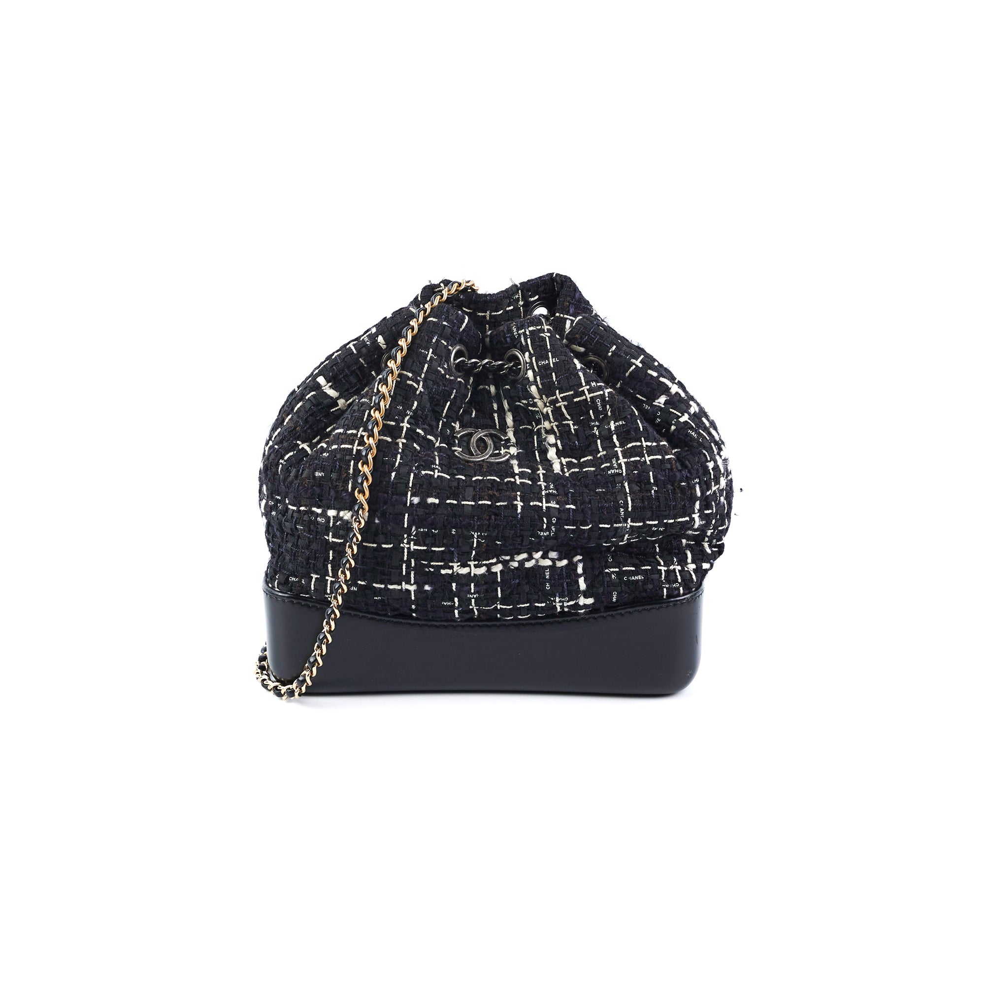 Chanel Small Gabrielle Tweed Backpack for Women - Luxury Designer Shoulder Bag - Perfect for Travel, Work & Everyday Use