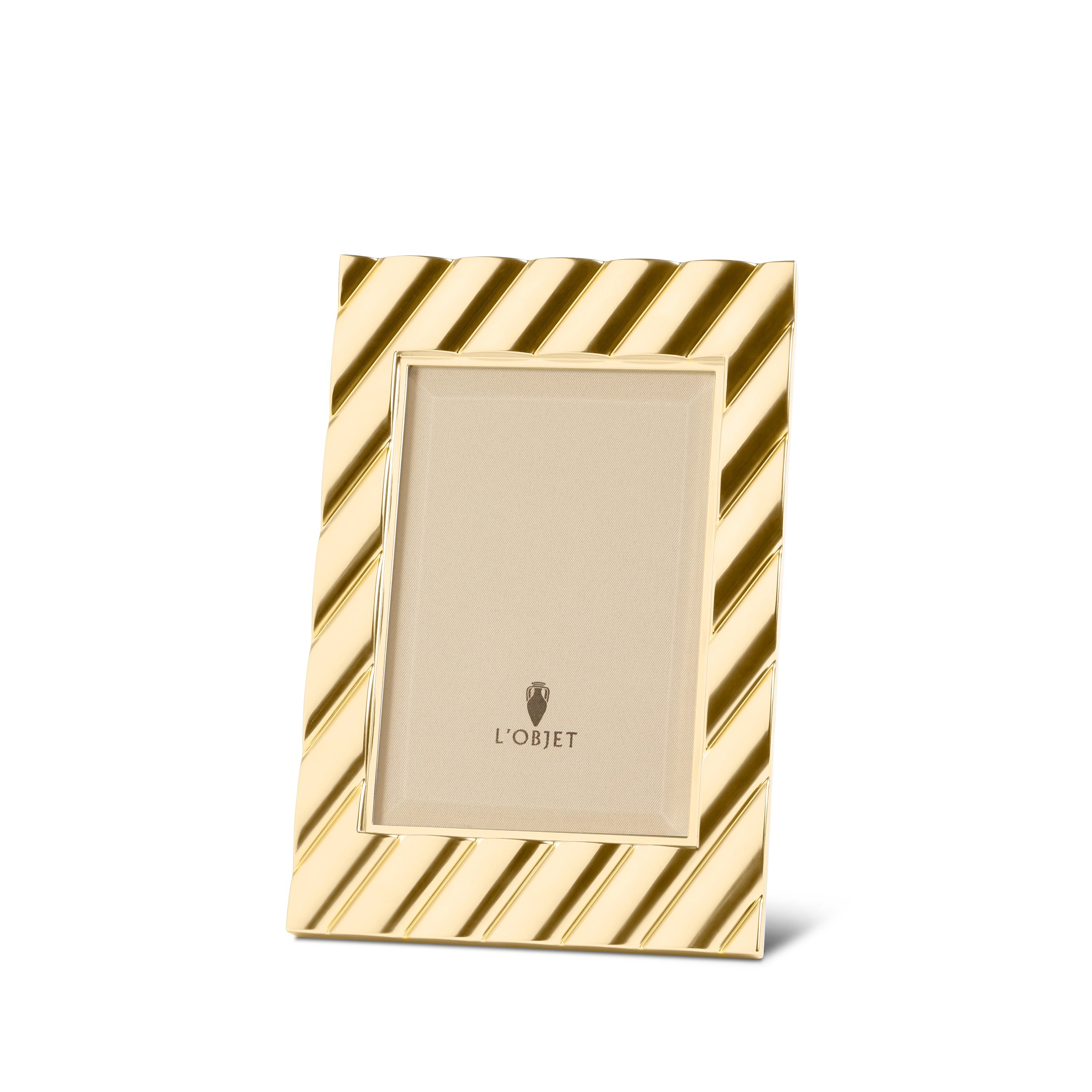 Maxime Frame Gold 4x6 Picture Frame - Elegant Home Decor for Photos, Wall Display & Gifts