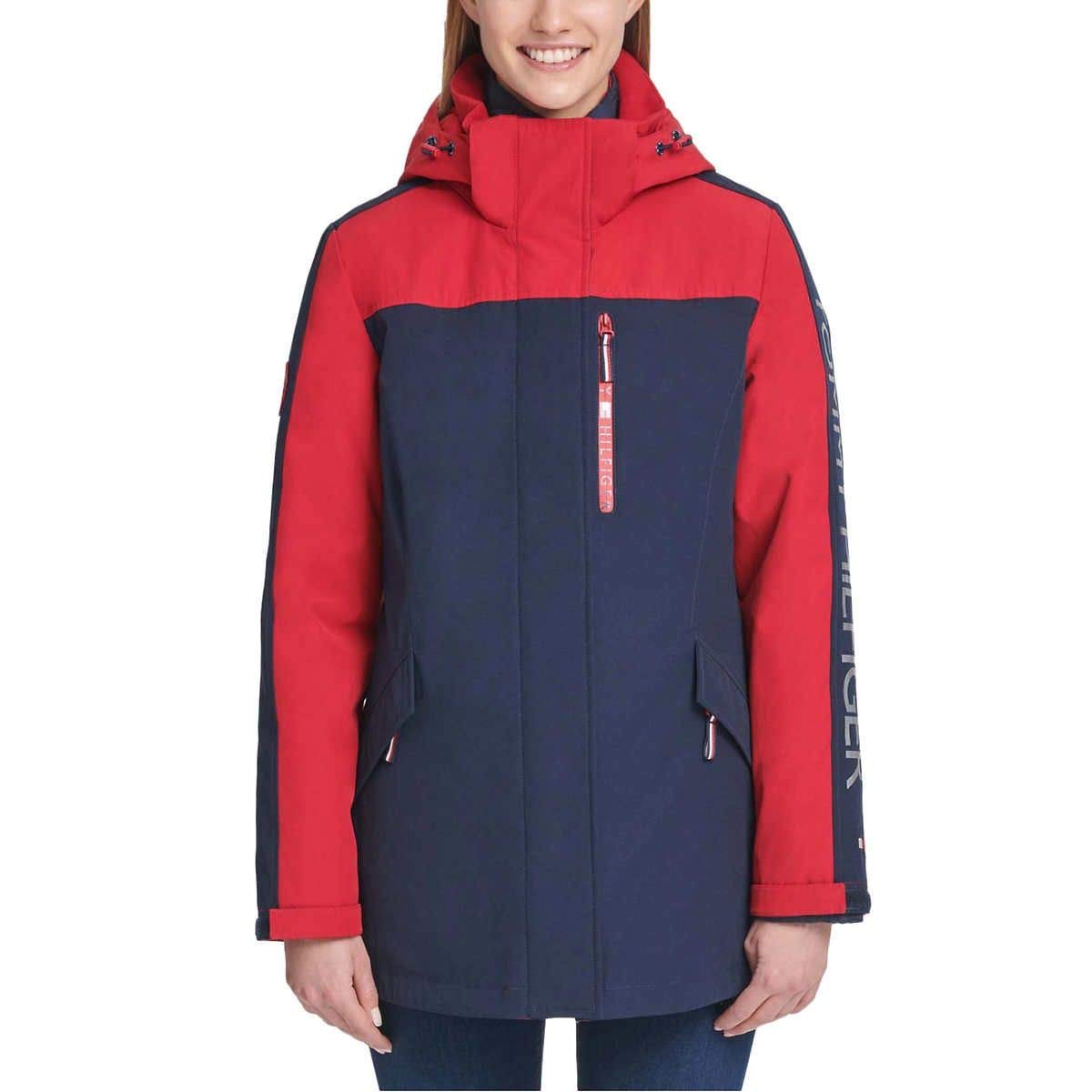 Tommy Hilfiger Women's Winter Coat - Warm Long Wool Blend Jacket for Cold Weather | Casual Outerwear for Work, Travel & Everyday Wear