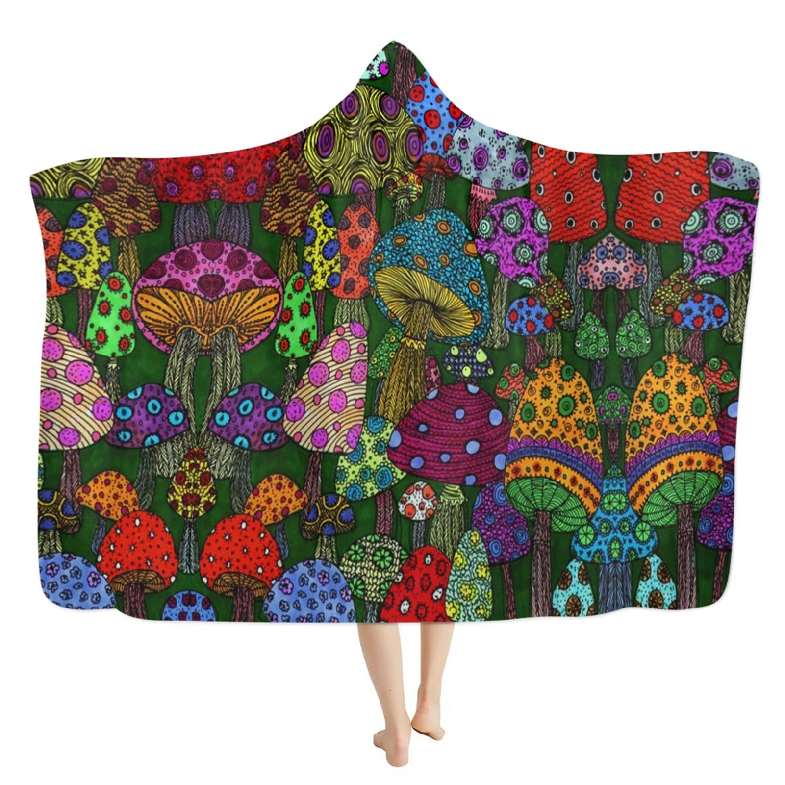 Cozy Wearable Blanket Hoodie for Women - Soft Fleece Lounge Blanket with Pockets | Perfect for Netflix Nights, Reading & Winter Relaxation at Home