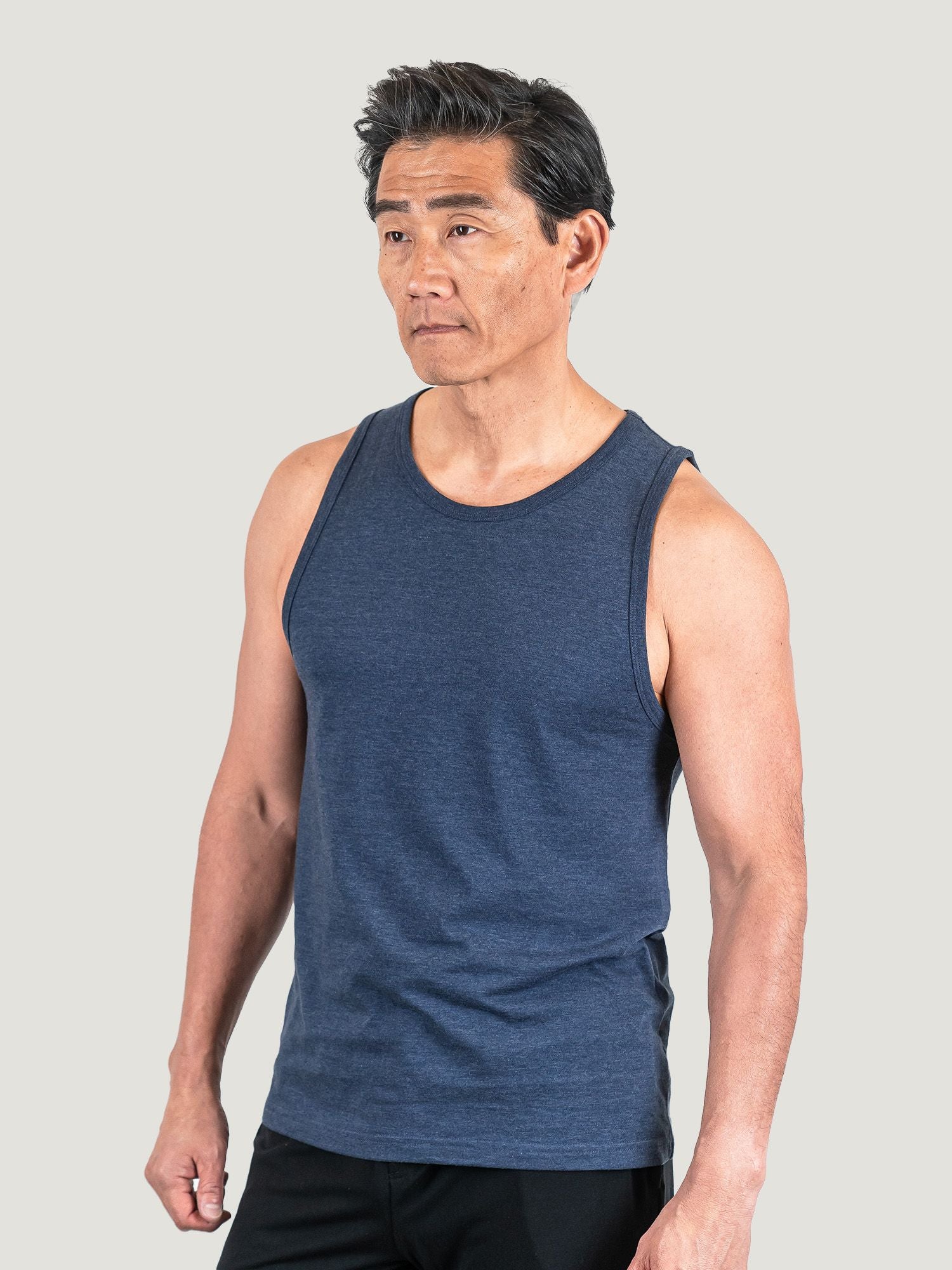 Navy Blue Beach Tank Top for Women - Breathable Summer Casual Wear - Perfect for Surfing, Swimming, and Vacation Outfits