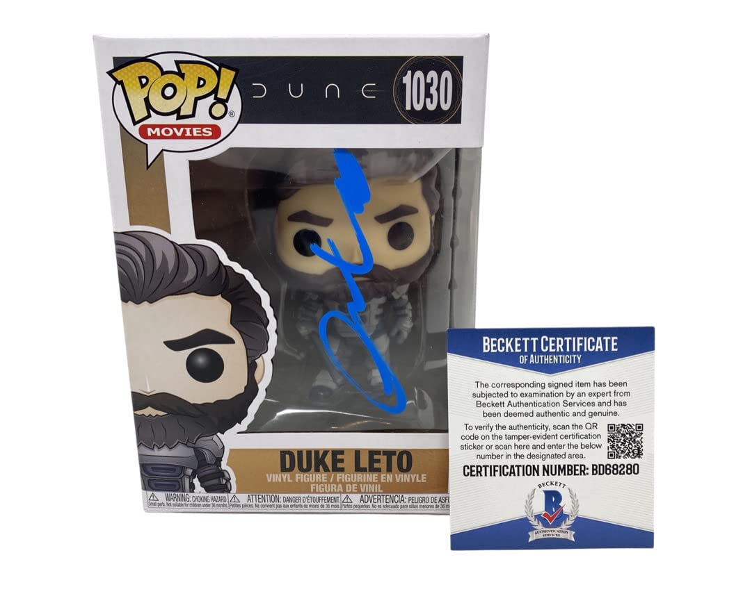 Oscar Isaac Signed Autographed Dune Duke Leto Funko Pop Figure with Beckett BAS COA - Limited Edition Collectible for Movie Fans & Pop Culture Enthusiasts