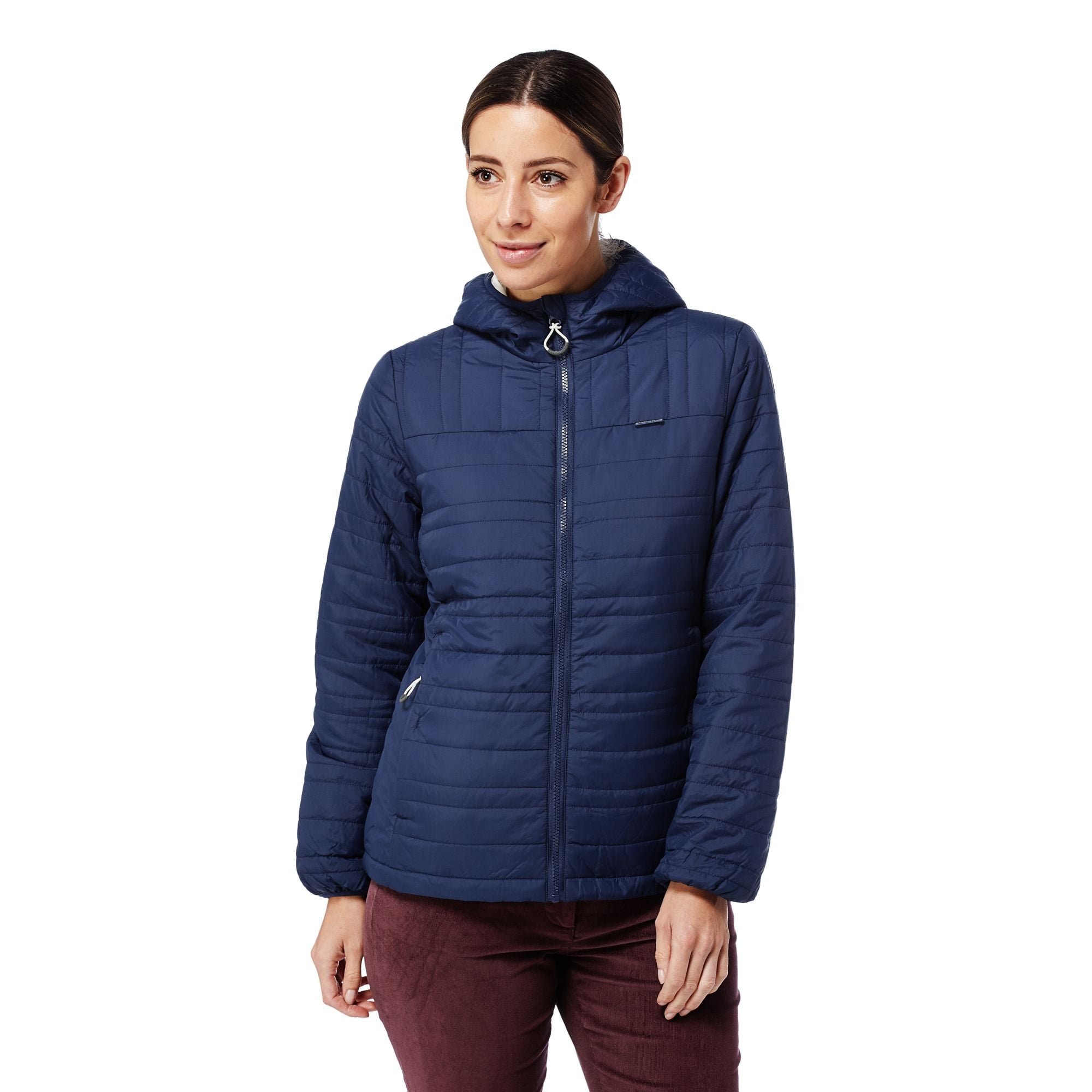 Craghoppers Women's Lightweight Waterproof Hiking Jacket - Windproof Outdoor Raincoat for Camping, Travel & Adventure