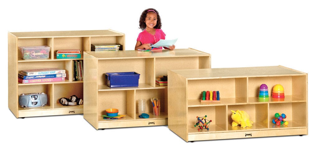 Jonti Craft® Toddler Double Sided Play Island - Montessori Learning Center for Kids Ages 2-5 - Perfect for Daycare, Preschool & Home Playrooms