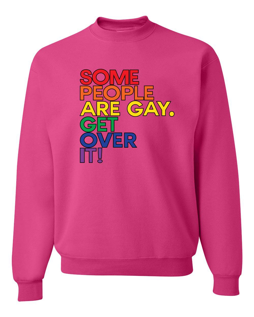 Men's LGBT Pride Crewneck Sweatshirt - Rainbow Gay Pride Month Apparel with Assorted Designs for Parade & Love Support | Perfect for Pride Events, LGBTQ+ Celebrations & Ally Support