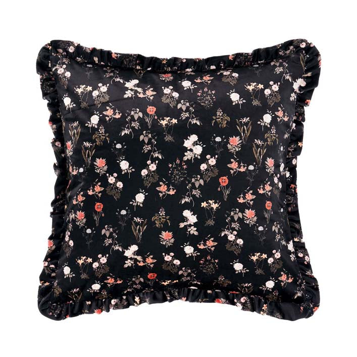 Gwyneth Peach Square Filled Cushion - Soft Decorative Throw Pillow for Sofa, Bed & Home Decor - Perfect for Living Room, Bedroom & Nursery