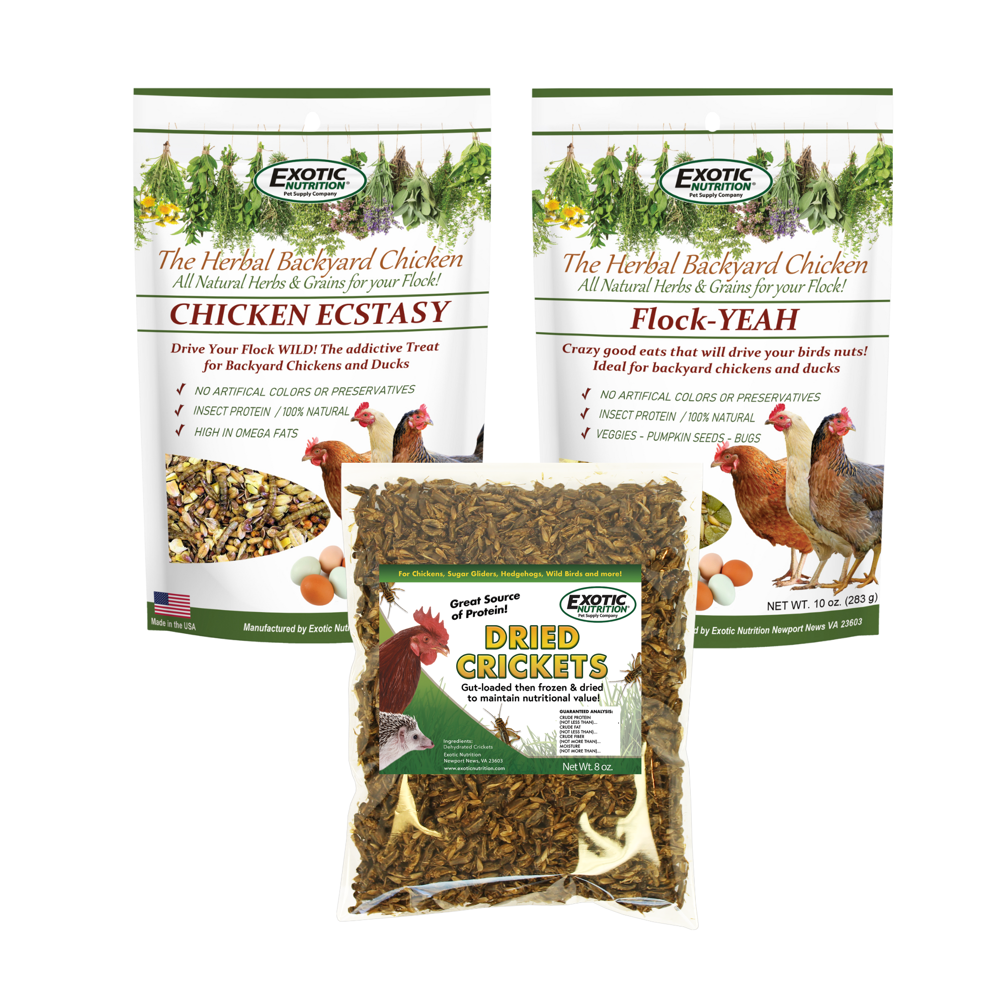 Premium Chicken Treats 3-Pack - All-Natural, Grain-Free Dog Snacks for Training & Rewards - Perfect for Small & Large Breeds