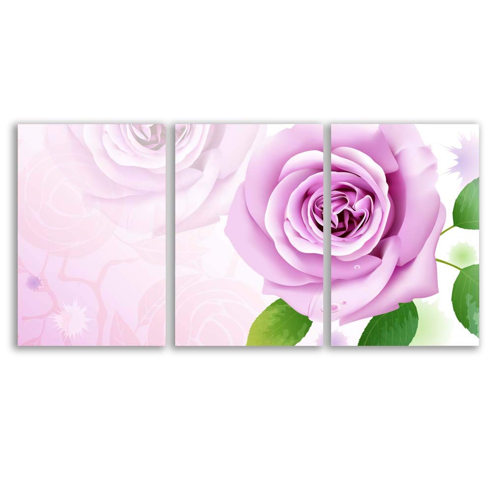 Wall26 3 Panel Canvas Wall Art - Blossoms Giclee Painting - 16