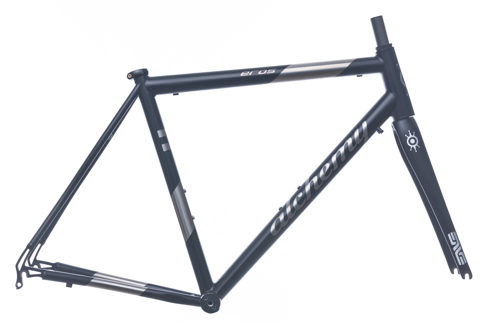 Alchemy Eros 56cm Carbon Road Bike Frameset - Lightweight & Durable 2016 Model for Racing & Endurance Cycling