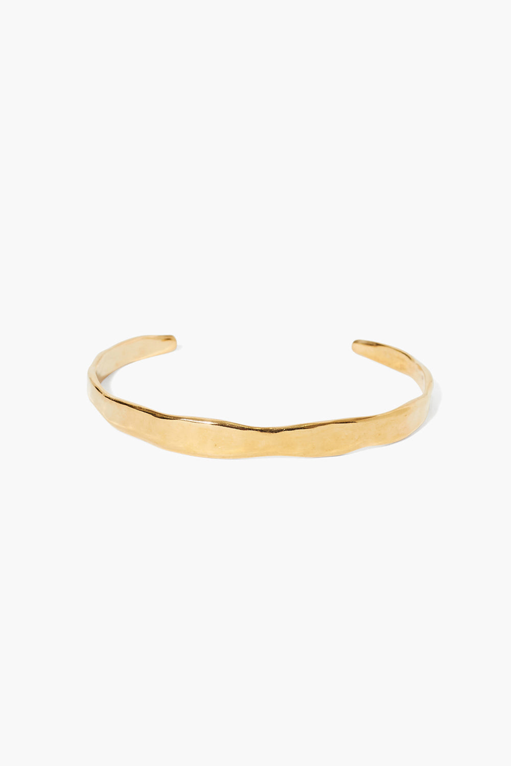 Atlas Cuff Bracelet - 14K Yellow Gold Plated Bangle for Women - Elegant Minimalist Jewelry for Everyday Wear, Parties & Special Occasions