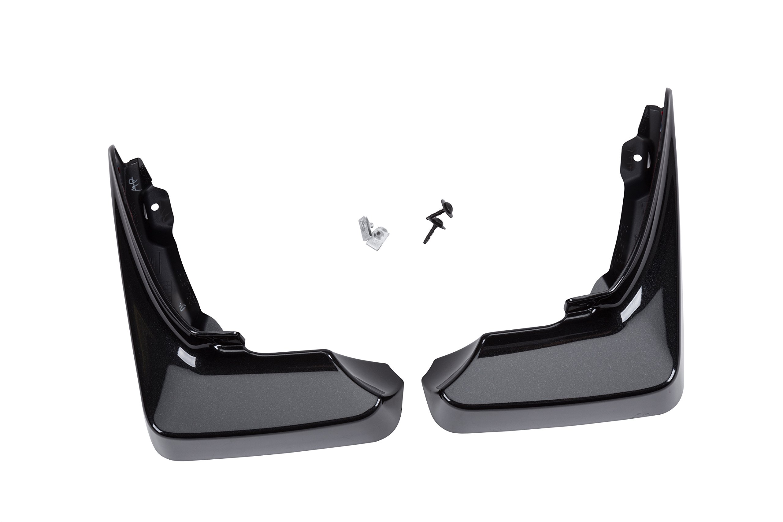 GM Accessories 23445052 Carbon Fiber Rear Molded Splash Guards - Perfect for Truck & SUV Mud Flaps, Off-Road Protection & All-Weather Driving