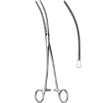 DeBakey Aortic Aneurysm Clamp 9.5