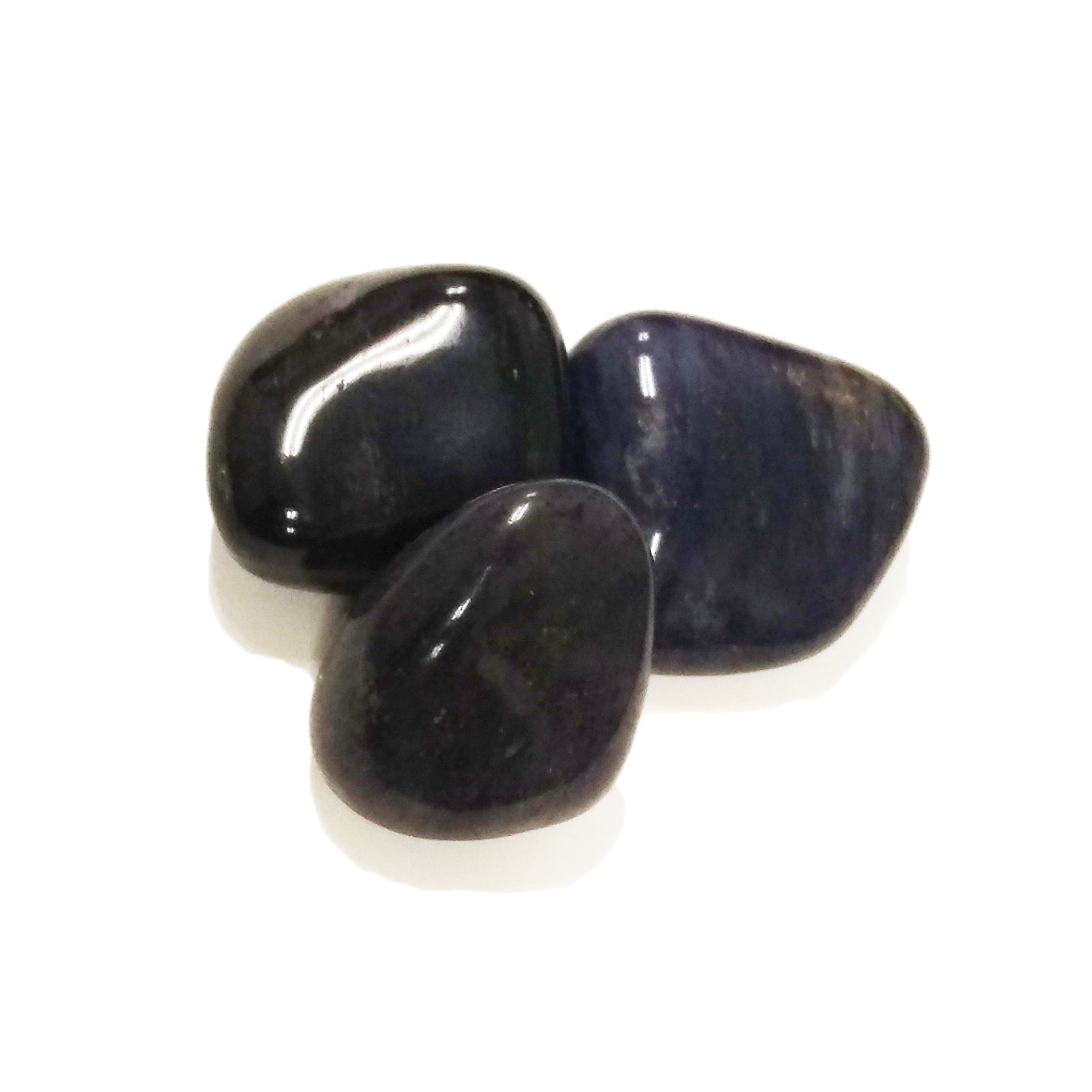 Natural Blue Aventurine Tumbled Stone - Healing Crystal for Anxiety Relief & Positive Energy | Pocket Worry Stone for Meditation, Stress Relief & Good Luck Charm