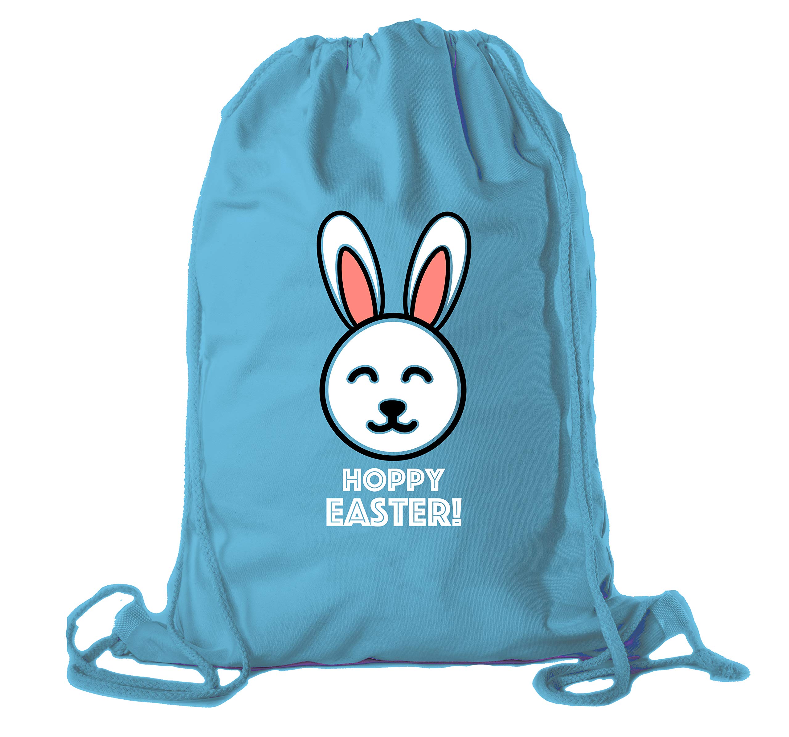 Easter Basket Backpack Bulk - 12 Pack Cotton Drawstring Cinch Bags for Easter Bunny Gifts | Hoppy Easter Party Favors, Egg Hunt Supplies & Spring Festival Decor
