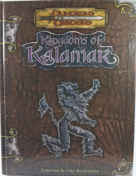 Dungeons & Dragons 3.0 Kingdoms of Kalamar Campaign Setting Sourcebook | Fantasy RPG Adventure Guide for Tabletop Gaming & D&D Sessions