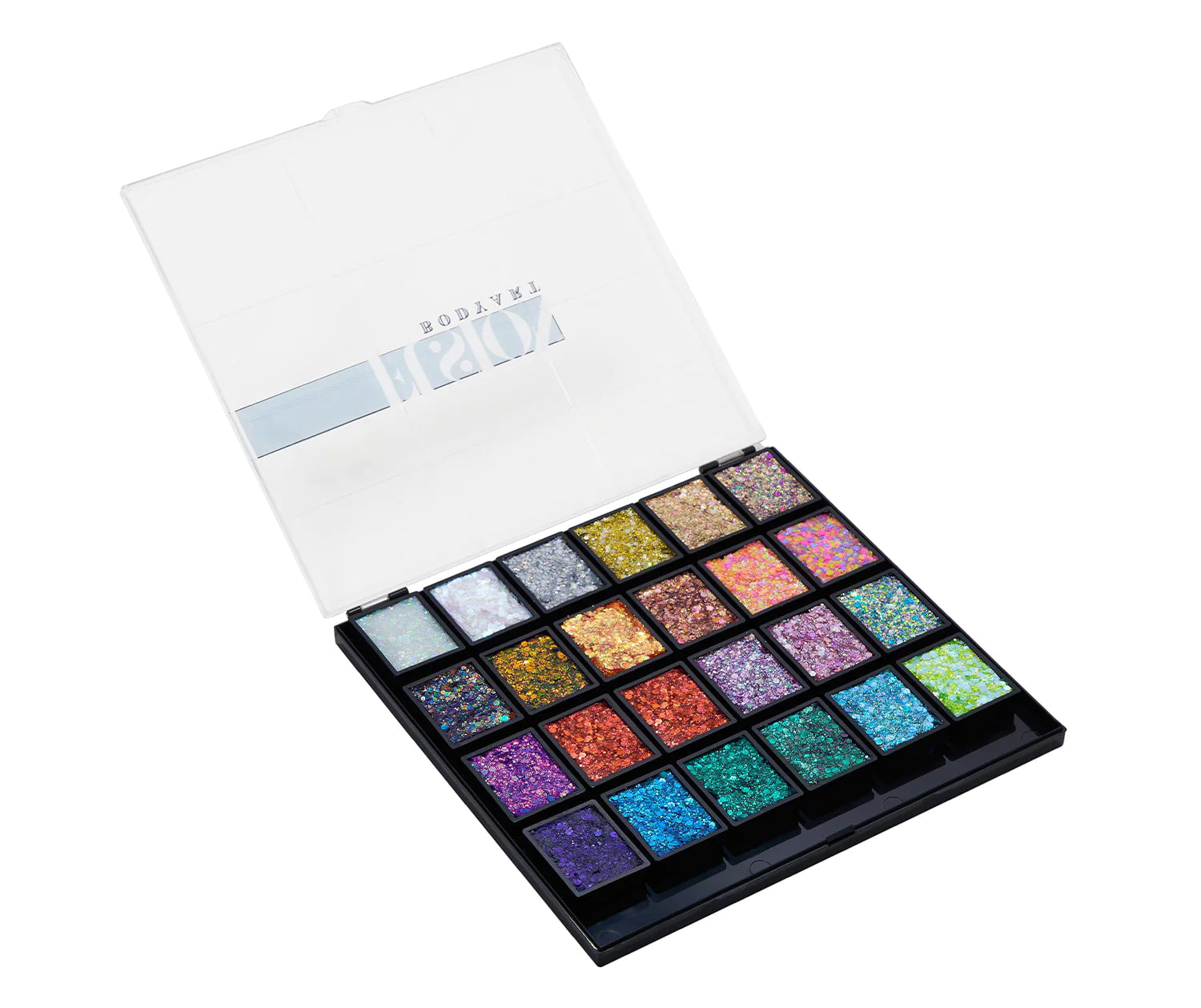 Fusion Body Art Magic Sparkles Cream Palette - Glitter Makeup for Face & Body - Perfect for Halloween, Cosplay, and Festival Looks