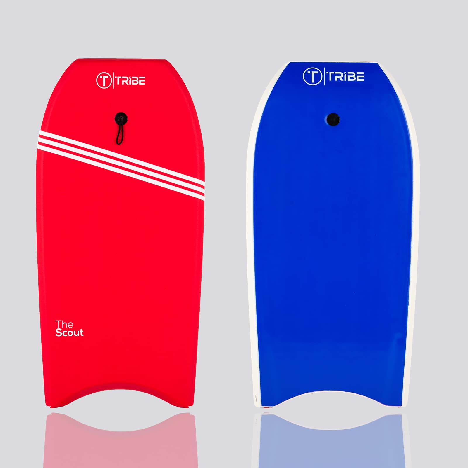 The Scout Bodyboard with Leash - Lightweight & Durable Bodyboard for Kids & Adults - Perfect for Beach, Surfing & Pool Fun