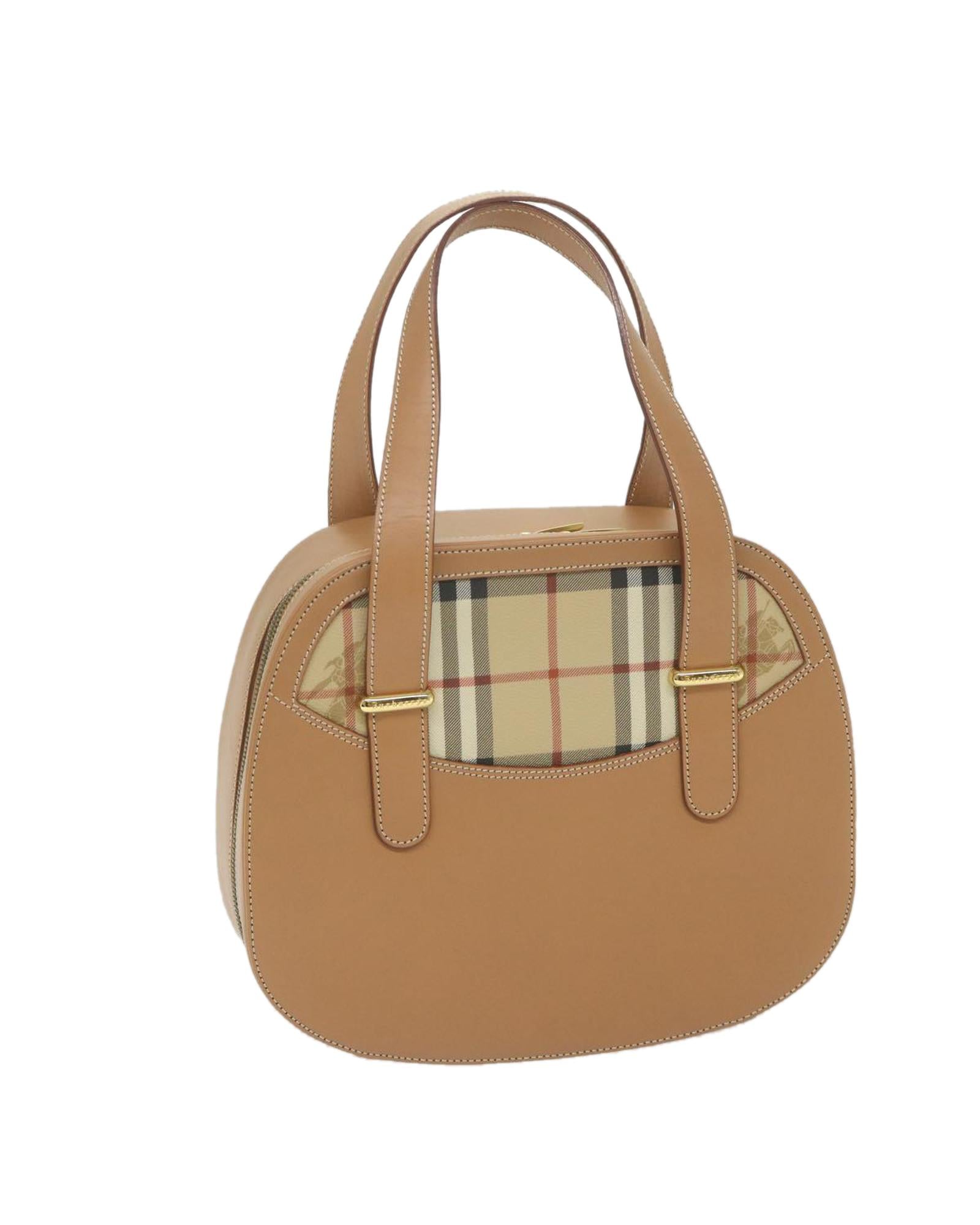 Luxury Italian Beige Leather Handbag with Dust Bag - Perfect for Work, Travel & Everyday Use