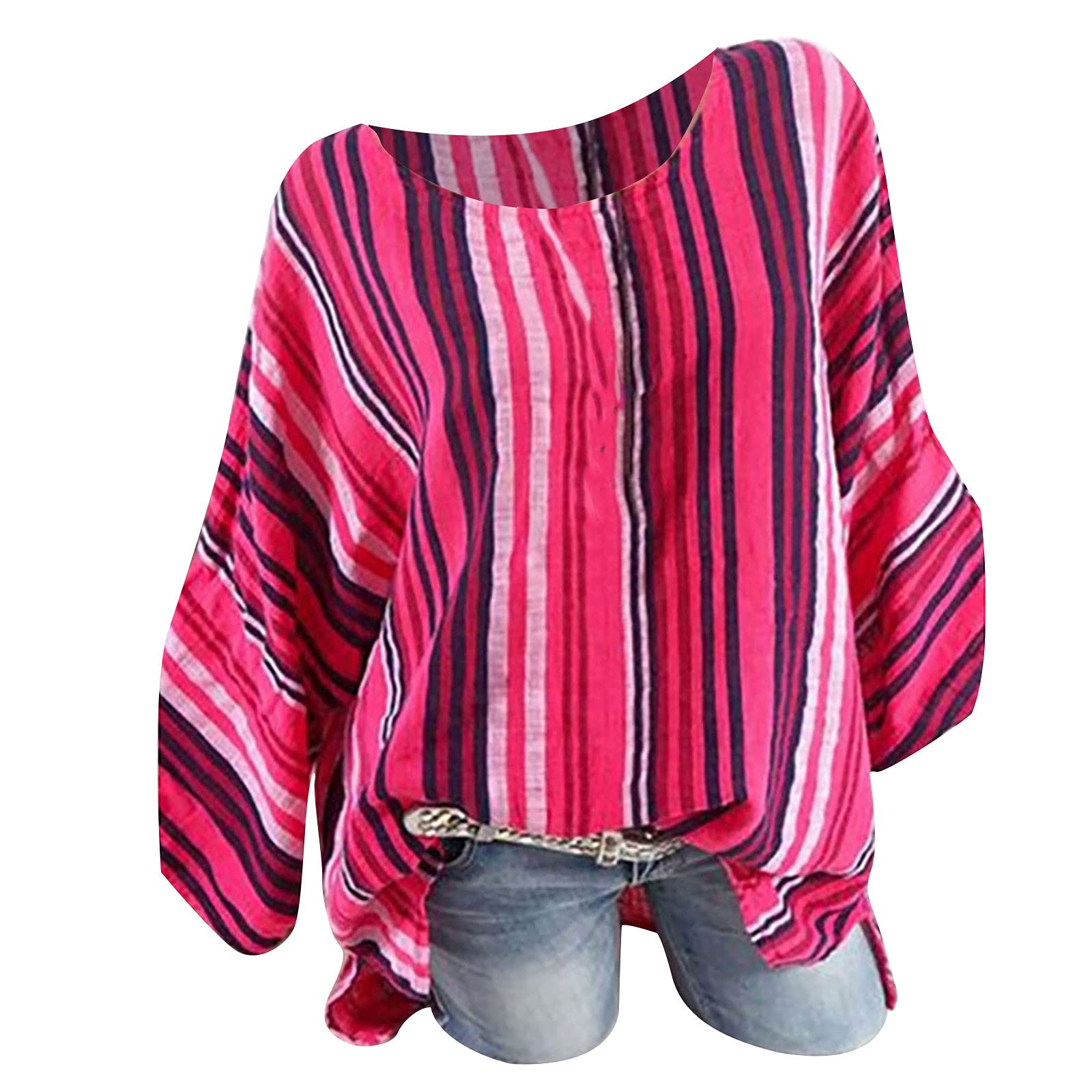 Women's Floral Pleated V-Neck Short Sleeve Blouse - Breathable Summer Crop Top for School, Casual Wear & Outdoor Activities