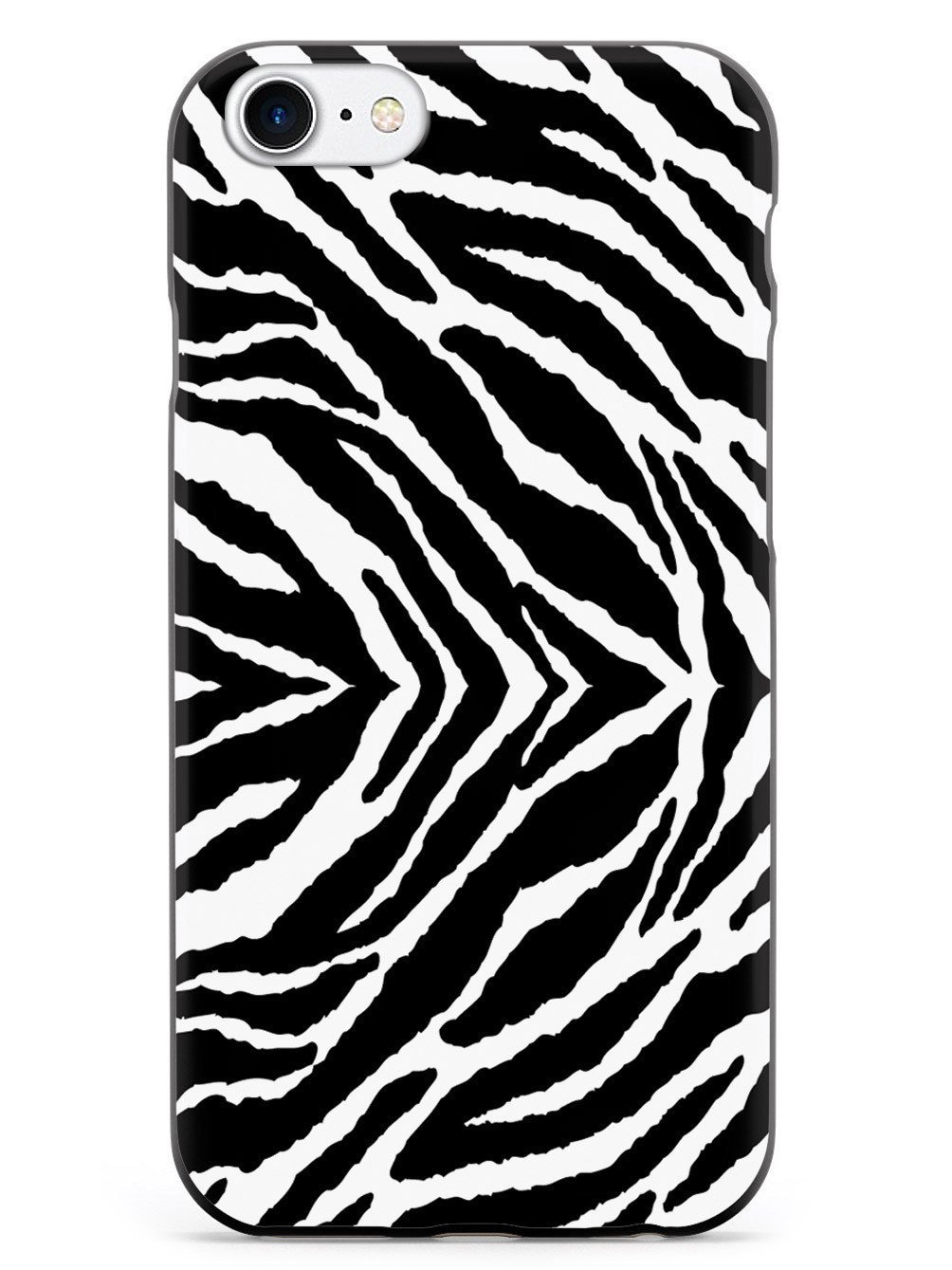 **3D Textured Protective Phone Case for Apple iPhone SE - Zebra Animal Print - Slim Fit Shockproof Cover - Perfect for Daily Use, Travel & Outdoor Activities**