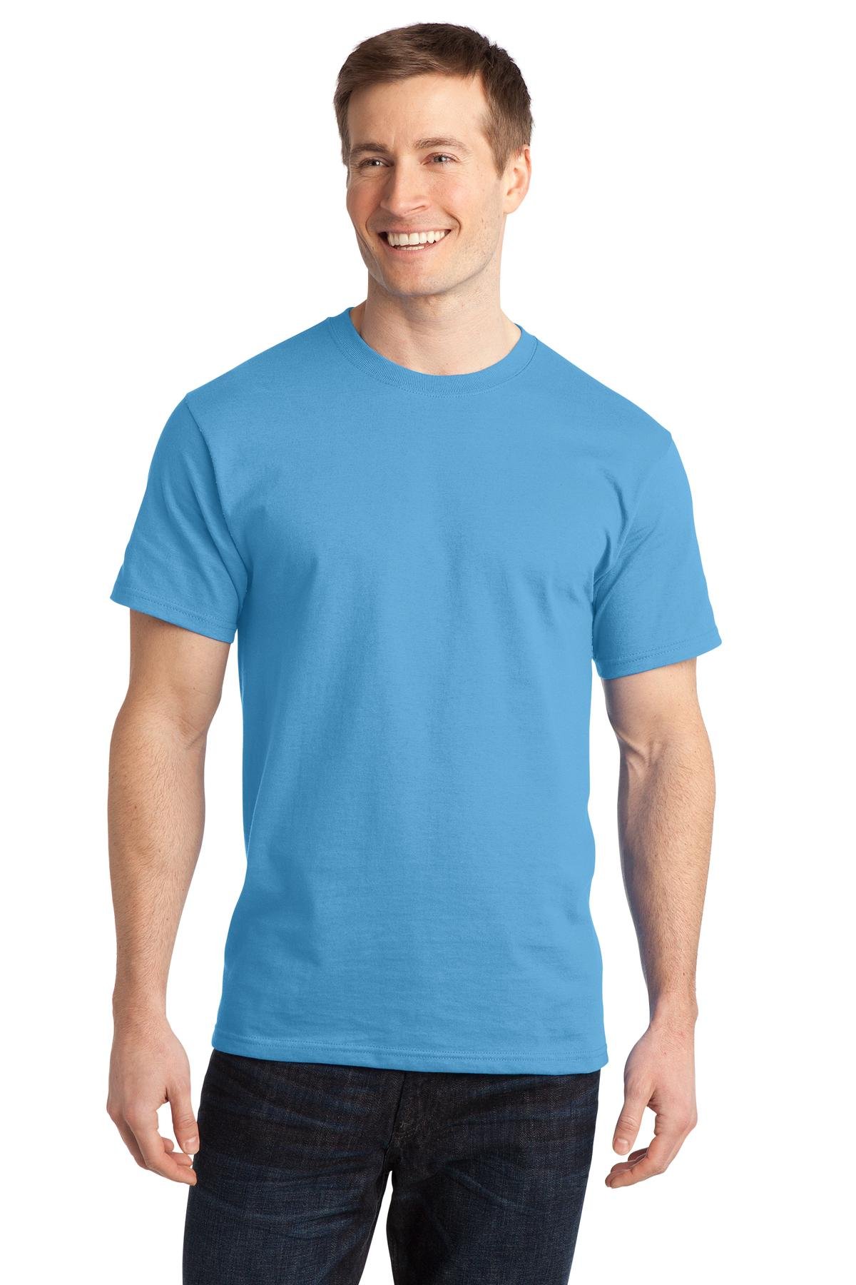 Premium Ring Spun Cotton T-Shirt (PC150) - Soft & Breathable Men's Casual Tee for Everyday Wear, Gym, and Outdoor Activities